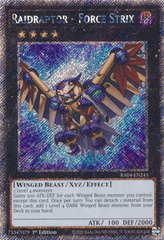 Raidraptor - Force Strix - RA04-EN243 - (Platinum Secret Rare) - 1st Edition